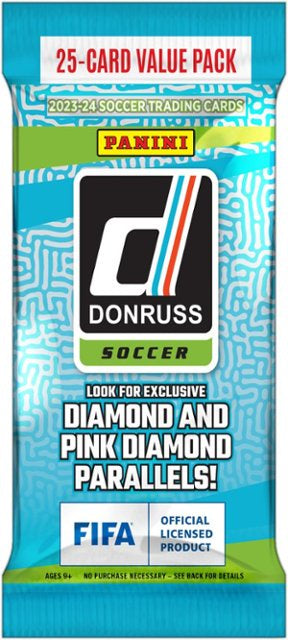 2023 Donruss Soccer Fat Pack Display Box
