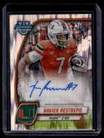 2024 Topps Bowman U Chrome Prospect Auto Xavier Restrepo #PA-XRE Auto
