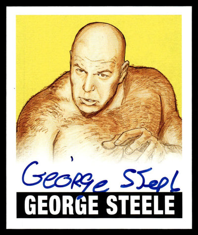 2012 Leaf Originals GS1 George Steele Leaf Originals Wrestling /99 Auto