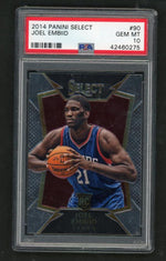2014 Panini Select Concourse Joel Embiid #90 PSA 10