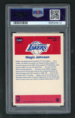 1986 Fleer Stickers Magic Johnson #7 PSA 6