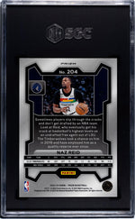 2023 Prizm #204 Naz Reid Green Pulsar Prizm /25 SGC 10