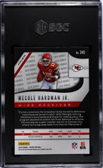 2019 Panini Prizm Red/White/Blue Mecole Hardman Jr. #345 RC SGC 8.5
