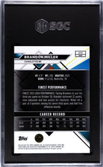 2023 Topps Finest Brandon Miller #272 RC SGC 9.5