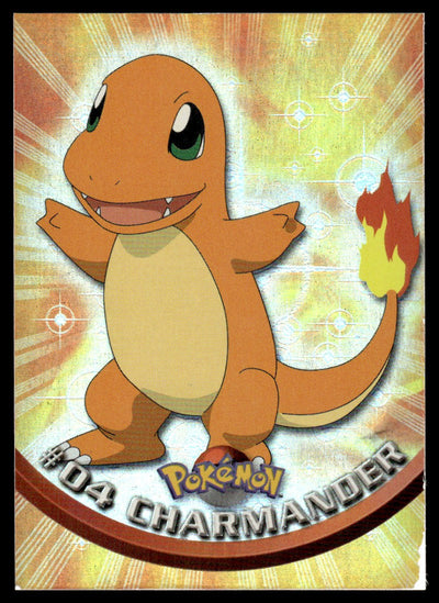 1999 Topps #04 Charmander TV Animation Edition