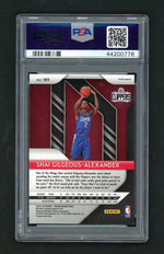 2018 Panini Prizm Red White and Blue Prizm Shai Gilgeous-Alexander #184 PSA 10