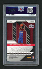 2018 Panini Prizm Red White and Blue Prizm Shai Gilgeous-Alexander #184 PSA 10