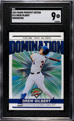 2024 Panini Prospect Edition Domination Drew Gilbert #15 SGC 9