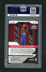 2018 Panini Prizm Red White and Blue Prizm Shai Gilgeous-Alexander #184 PSA 10