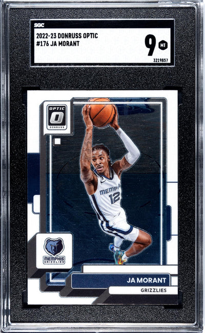 2022-23 Panini Donruss Optic Ja Morant #176 SGC 9