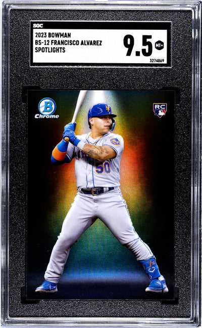 2023 Bowman Spotlights Francisco Alvarez #BS-12 RC SGC 9.5