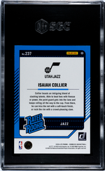 2024 Donruss Isaiah Collier #237 RC SGC 9.5