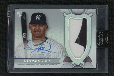 2023 Topps Dynasty DAP-JD4 Jasson Domínguez Dynastic Data Rookie New York Yankees Auto