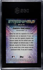 2024 Topps Stars of MLB Red Manny Machado #SMLB-44 /75 SGC 8.5