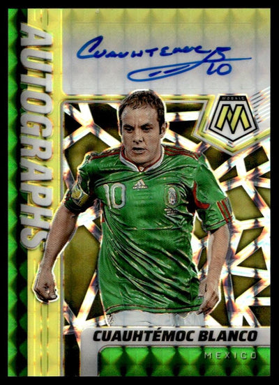 2021 Panini Mosaic A-CB Cuauhtémoc Blanco Autographs /10 Mexico
