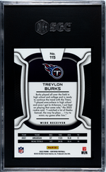 2022 Panini Certified #115 Treylon Burks Mirror Bronze /275 SGC 10