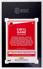 2021 Panini Chronicles UFC Donruss Ciryl Gane #28 /88 SGC 9.5 RC