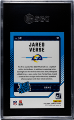 2024 Donruss Jared Verse #341 RC SGC 8.5