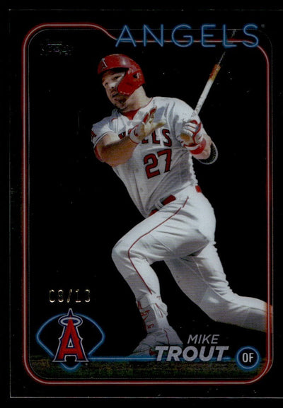 2024 Topps 27 Mike Trout /10 Angels