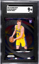 2024-25 Panini Prizm #5 Dalton Knecht Instant Impact SGC 9
