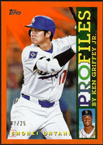 2026 Topps Series 1 Profiles Ohtani Orange /25