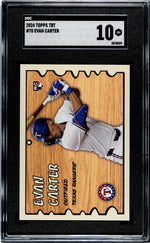 2024 Topps TBT Evan Carter #70 RC SGC 10