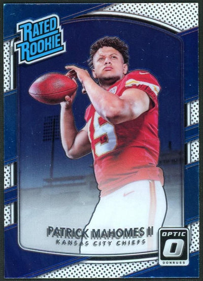 2017 Panini Donruss Optic 177 Patrick Mahomes II