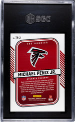 2024 Donruss #TR-2 Michael Penix Jr. The Rookies SGC 10