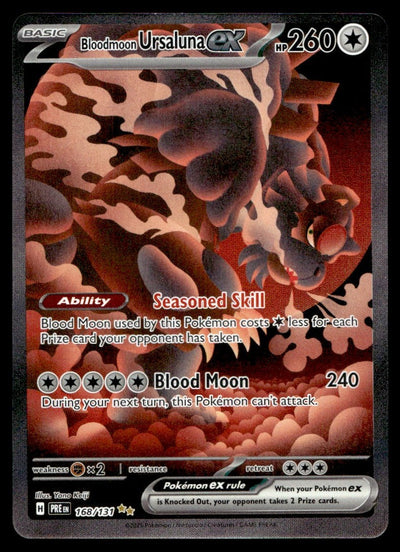 Pokemon 168/131 Bloodmoon Ursaluna Holofoil