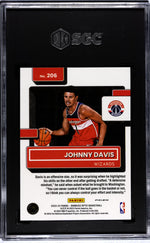 2022 Donruss Optic Photon Prizm Johnny Davis #206 RC SGC 9.5