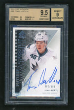 2013 Upper Deck SP Authentic 308 Tomas Hertl Future Watch Rookie /999 Beckett 9.5 Gem Mint San Jose Sharks Auto