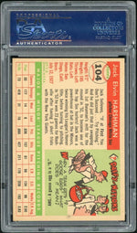 1955 Topps Jack Harshman #104 PSA 7