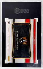 2022 Panini Select Wwe #RA-BDV Blair Davenport Ringside Action Sigs. SGC 10