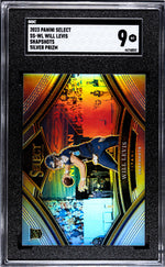 2023 Panini Select Snapshots Silver Prizm Will Levis #SS-WL RC SGC 9