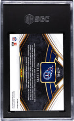 2023 Panini Select Snapshots Silver Prizm Will Levis #SS-WL RC SGC 9