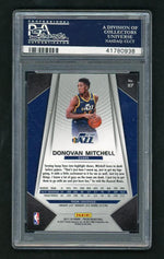 2017 Panini Prizm Donovan Mitchell #117 PSA 10