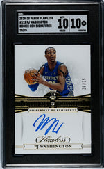 2019 Flawless #115 PJ Washington Rookie Gem Signatures /25 SGC 10