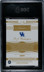 2019 Flawless #115 PJ Washington Rookie Gem Signatures /25 SGC 10