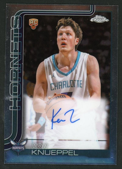 2025 Topps Chrome Kon Knueppel Rookie Autograph