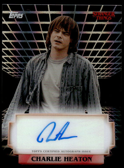 2023 Topps Stranger Things A-CH Charlie Heaton High-Tek Autograph
