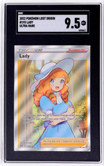 2022 Pokemon Lost Origin #193 Lady Ultra Rare SGC 9.5