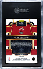 2023-24 Panini Select Orange Flash Prizm Jaime Jaquez Jr. #100 SGC 9.5