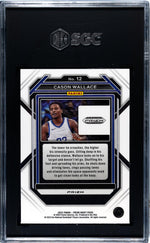 2023 Panini Prizm DP Silver Prizm Cason Wallace #12 RC SGC 9.5