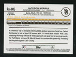 2023 Topps Chrome RA-JME Jackson Merrill Rookie San Diego Padres Auto