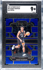 2023-24 Panini Select Blue Retail Ausar Thompson #95 RC SGC 9