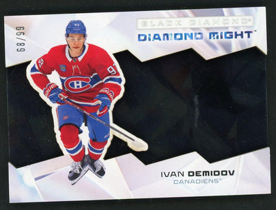2022 Upper Deck Black Diamond DM-10 Ivan Demidov Diamond Might /99 Canadiens