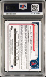 2024 Bowman Chrome Prospect Au-Speckle John Wimmer #CPA-JW /299 PSA 10