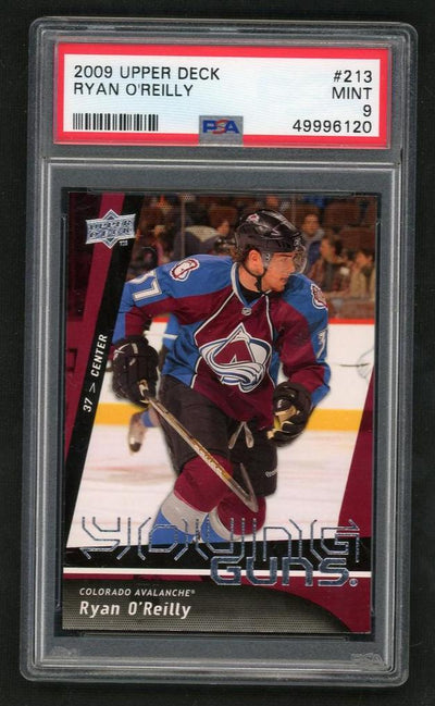 2009 Upper Deck Young Guns Ryan O'Reilly #213 PSA 9