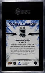 2023-24 Upper Deck Instinctive Pheonix Copley #IN-13 SGC 9.5