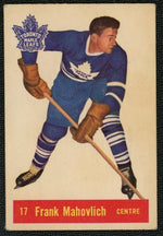 1960  17 Frank Mahovlich Rookie Toronto Maple Leafs
